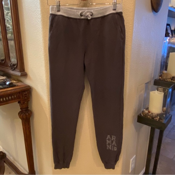 ARMANI JUNIOR Gray Jogger Sweatpants Size 14 Yrs-Unisex - Picture 1 of 8